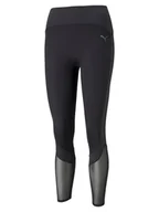 Spodnie sportowe damskie - Puma Legginsy funkcyjne "Studio Ottoman" w kolorze czarnym - miniaturka - grafika 1
