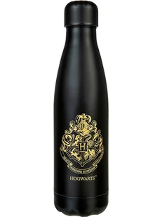 Harry Potter Butelka termiczna "Harry Potter" w kolorze czarnym - 450 ml - Sztućce dla dzieci - miniaturka - grafika 1