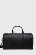 Torby podróżne - Karl Lagerfeld torba skórzana kolor czarny - miniaturka - grafika 1