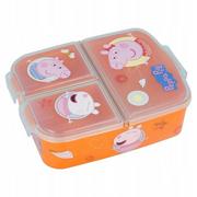Lunch boxy - Peppa Pig - Śniadaniówka z przegródkami - miniaturka - grafika 1