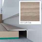 Listwy przypodłogowe - Arbiton Profil podłogowy CS25 zakończeniowy dąb loft 1,2 m - miniaturka - grafika 1