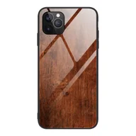 Etui i futerały do telefonów - König Design Etui kompatybilne z Apple iPhone 12 Mini Plastikowe, miękkie etui na telefon komórkowy - Ciemnobrązowe etui na telefon komórkowy - miniaturka - grafika 1