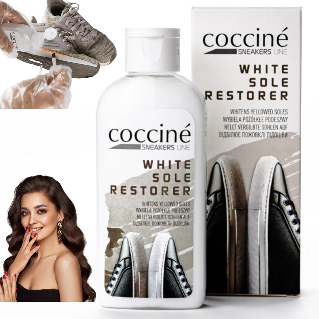 Coccine White Sole Restorer do renowacji gumowych spodów sneakers 150 ml