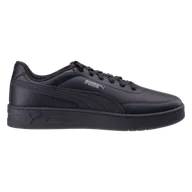 Sneakersy męskie - Męskie Sneakersy PUMA COURT CLASSIC CLEAN 40222310 – Czarny - miniaturka - grafika 1
