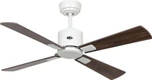Energooszczędny wentylator sufitowy z pilotem Eco Neo III WiFi 103 cm biały Łopatki z drewna orzechowego / wiśniowego - Wentylatory sufitowe - miniaturka - grafika 1