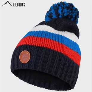 Czapka Elbrus Temo 92800438475 (kolor Granatowy. Wielokolorowy, rozmiar ONE SIZE) - Czapki damskie - miniaturka - grafika 1