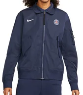 Kurtki męskie - Nike Lekka Kurtka Bomberka Wiatrówka Paris Saint-Germain PSG DN1489410 XL - miniaturka - grafika 1