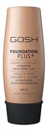 Podkłady do twarzy - Gosh Podkład Foundation Plus 006 Honey 30ml - miniaturka - grafika 1
