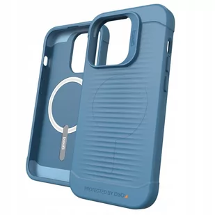 Gear4 Havana Snap - obudowa ochronna do iPhone 14 Pro kompatybilna z MagSafe blue - Etui i futerały do telefonów - miniaturka - grafika 3