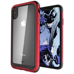 Ghostek Etui Atomic Slim2 iPhone XS Max 6.5 Red Ghostek (GHO093BLK) - Etui i futerały do telefonów - miniaturka - grafika 6