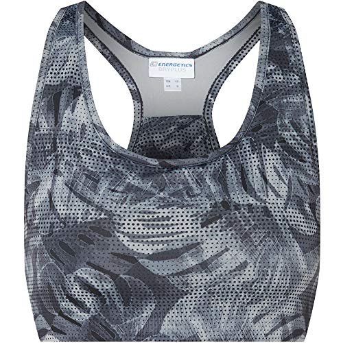 ENERGETICS damski biustonosz sportowy Gabanu 4 czarny Black/Aop 44