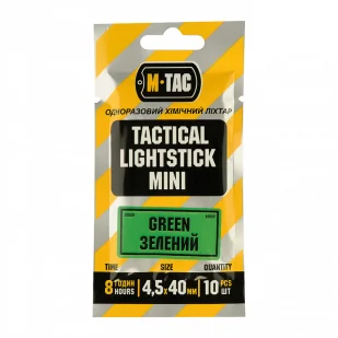 Światło chemiczne M-Tac 6'' / 150mm, op. 10 szt. Green (711500425-G) - Survival - akcesoria - miniaturka - grafika 1