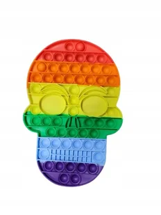TM-Toys Bubble Pop XL Pop it Czaszka - Zabawki sensoryczne - miniaturka - grafika 1
