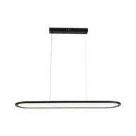 Oprawy, klosze i abażury - Oprawa Zwieszana V-TAC 24W LED Czarna VT-7821 3000K 3000lm - miniaturka - grafika 1