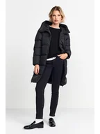 Kurtki damskie - Rich & Royal Płaszcz pikowany w kolorze czarnym - miniaturka - grafika 1