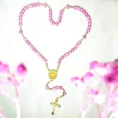 Różańce - Różaniec "Kwiat Modlitwy" - miniaturka - grafika 1