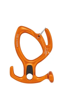 Przyrząd zjazdowy Petzl Pirana Guide - orange - Sprzęt wspinaczkowy - miniaturka - grafika 1