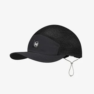 Bejsbolówka Buff 5 panel Air Cap Kolor: czarny - Czapki męskie - miniaturka - grafika 1