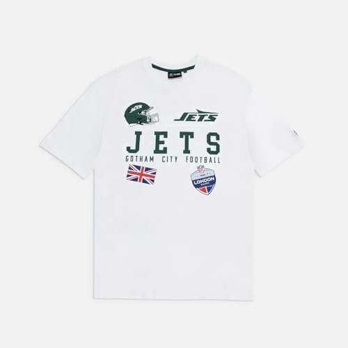 NFL Games Collegiate koszulka oversize New York Jets biała