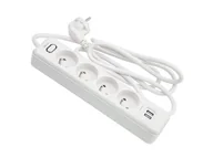 Listwy zasilające - XENIC FRA107U 4 GNIAZDA BIALA >> DO 30 RAT 0% (RRSO 0%) I PÓŁ ROKU NIE PŁACISZ > OD 99ZŁ > SPRAWDŹ PROMOCJE - miniaturka - grafika 1