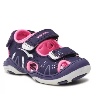 Sandały BAGHEERA - Flux 86552-10-C5441 Plum/Pink - Sandały damskie - miniaturka - grafika 1