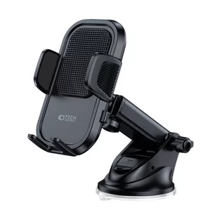 Tech-Protect Uniwersalny Uchwyt Samochodowy do Deski Rozdzielczej / Kratki Nawiewu V6 czarna - Uchwyty samochodowe do telefonów - miniaturka - grafika 3