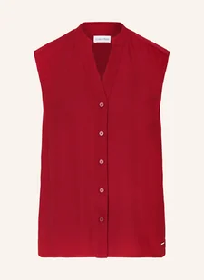 Calvin Klein Bluzka Bez Rękawów rot - Bluzki damskie - miniaturka - grafika 1