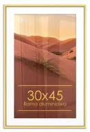Ramki na zdjęcia - Złota rama aluminiowa 30x45 cm - miniaturka - grafika 1