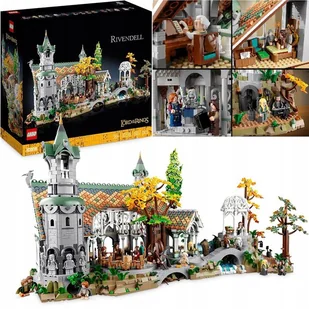 Lego Rivendell Władca Pierścieni 15 Minifigurek Frodo Sam Bilbo Prezent - Klocki - miniaturka - grafika 1