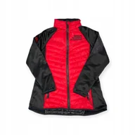 Kurtki damskie - Przejściowa kurtka damska czerwona ELEVATE S - miniaturka - grafika 1