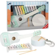 Instrumenty muzyczne dla dzieci - Zestaw pastelowych instrumentów muzycznych - miniaturka - grafika 1