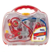Zabawy w naśladowanie dorosłych - Klein Zestaw lekarski w walizce transparentnej 4395 - miniaturka - grafika 1