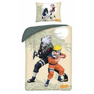 Pościel dla dzieci - Pościel 140x200 Naruto poszewka 70x90 3267BL Halantex - miniaturka - grafika 1