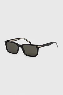 BOSS okulary przeciwsłoneczne męskie kolor czarny - Boss - Okulary przeciwsłoneczne - miniaturka - grafika 1