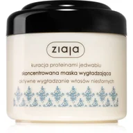 Maski do włosów - Ziaja Maska intensywne wygładzenie do włosów niesfornych jedwab 200 ml 7046801 - miniaturka - grafika 1