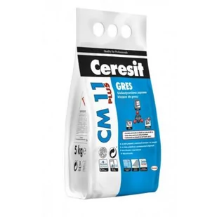 Zaprawa klejąca do gresu CM 11 PLUS 5 kg Ceresit - Kleje i inne preparaty budowlane - miniaturka - grafika 1