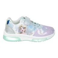 Buty dla dziewczynek - CERDÁ LIFE'S LITTLE MOMENTS Sportowa podeszwa PVC ze światłami Kraina lodu, Trampki dziewczęce, Jasnoniebieski, 31 EU - miniaturka - grafika 1