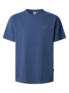 Pepe Jeans Koszulka "Connor" w kolorze niebieskim - Koszulki męskie - miniaturka - grafika 1
