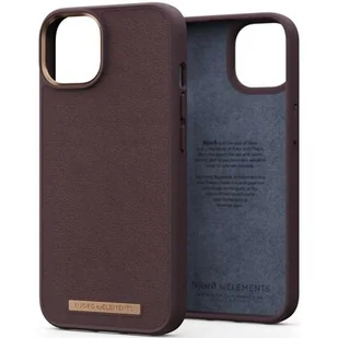Njord by Elements Etui do iPhone 14 Dark Brown z prawdziwej skóry - Etui i futerały do telefonów - miniaturka - grafika 1