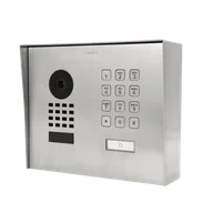 Wideodomofony - Wideodomofon IP DoorBird D1101KH MODERN szczotkowana stal nierdzewna V2A (montaż natynkowy) - miniaturka - grafika 1