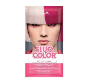 Joanna Fluo Color Szamponetka Róż LETNIA WYPRZEDAŻ DO 80% - Farby do włosów i szampony koloryzujące - miniaturka - grafika 3