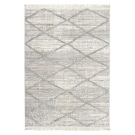 Dywany - Dywan La Casa 120 x 160 cm caro białe frędzle - miniaturka - grafika 1