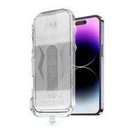 Szkła hartowane na telefon - Szkło Hartowane Full Glue Easy-Stick Braders do iPhone 13 Pro Max / 14 Plus Czarny - miniaturka - grafika 1