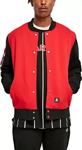 STARTER BLACK LABEL Męska kurtka Starter 71 College Jacket, czerwona/czarna, XL - Kurtki męskie - miniaturka - grafika 1