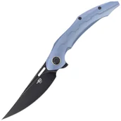 Noże - Nóż składany Bestech Marukka Blue Titanium, Black Stonewash M390 by Kombou (BT2002B) - miniaturka - grafika 1