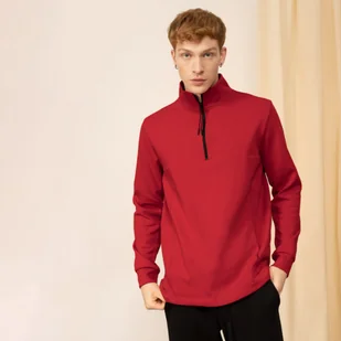 Męska bluza dresowa nierozpinana bez kaptura OUTHORN OTHAW22TSWSM060 - Outhorn - Bluzy sportowe męskie - miniaturka - grafika 1