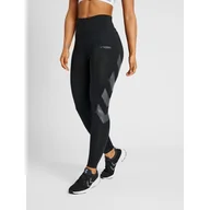 Spodnie sportowe damskie - Damskie wysokie legginsy Hummel MT Paris - miniaturka - grafika 1