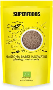 Bio Planet SERIA SUPERFOODS NASIONA BABKI JAJOWATEJ BIO 250 g - Zdrowa żywność - miniaturka - grafika 1