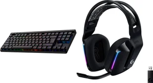 Logitech G515 Lightspeed TKL 920-012538 + G733 Lightspeed Czarne 981-000864 null - Klawiatury - miniaturka - grafika 1