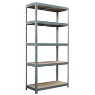 Szafy i regały magazynowe - Regał SR1 1800 x 900 x 450 ocynk 200 kg/półka - miniaturka - grafika 1